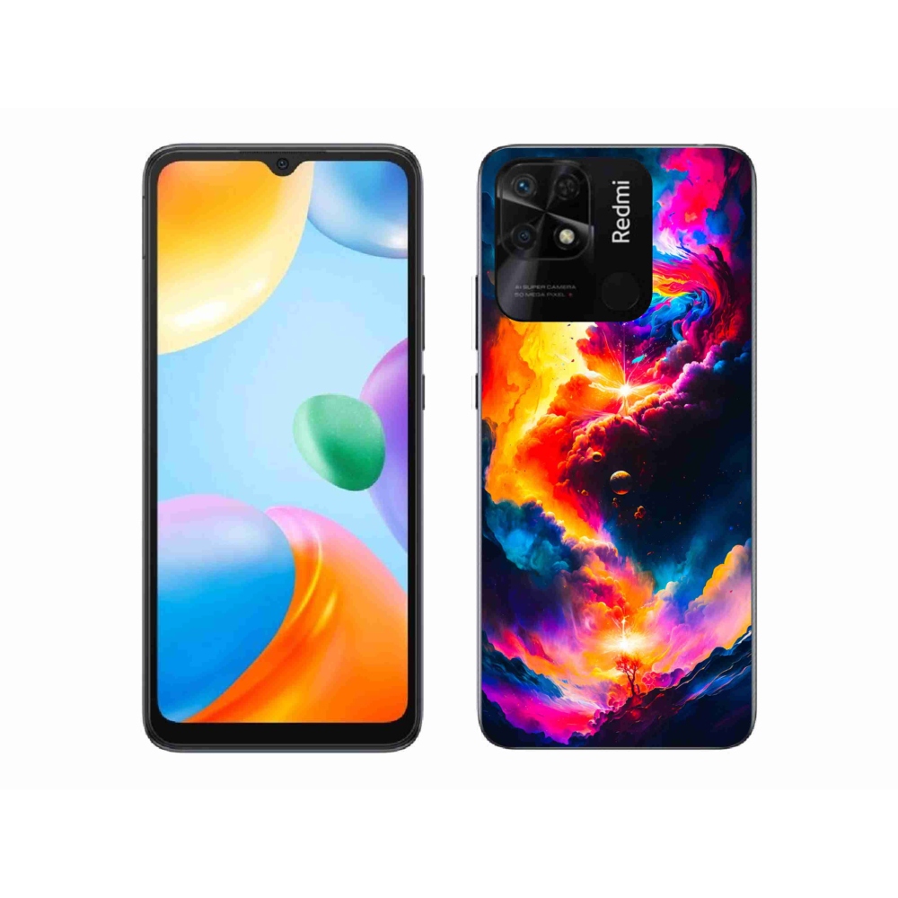 Gél borítás mmCase a Xiaomi Redmi 10C-hez - absztrakt motívum