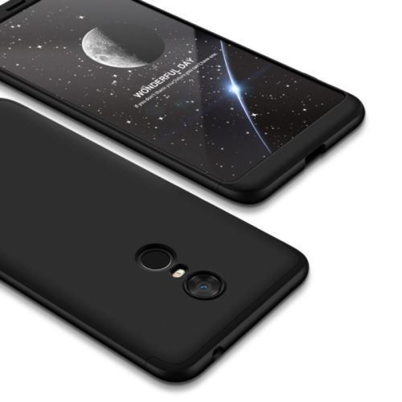 Geko tartós műanyag tok Xiaomi Redmi 5 Plus-hoz - fekete