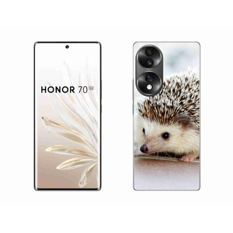 Gél tok mmCase a Honor 70 készülékhez - süni