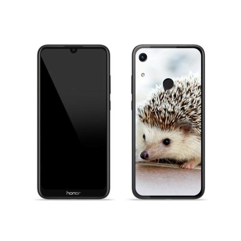 Gél tok mmCase a Honor 8A számára - süni