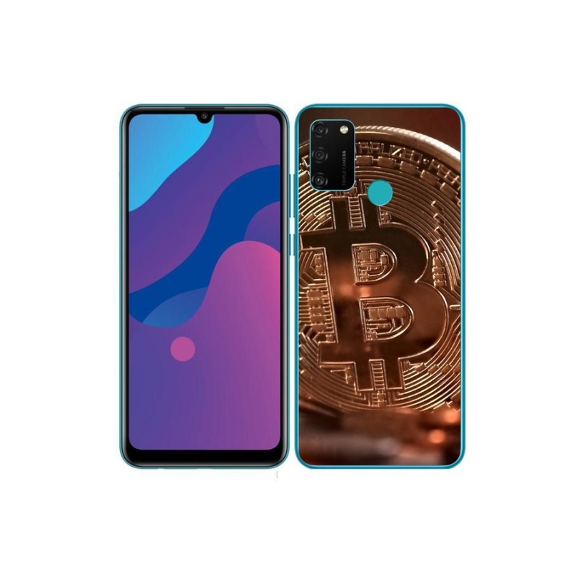 Gél tok mmCase a Honor 9A számára - bitcoin