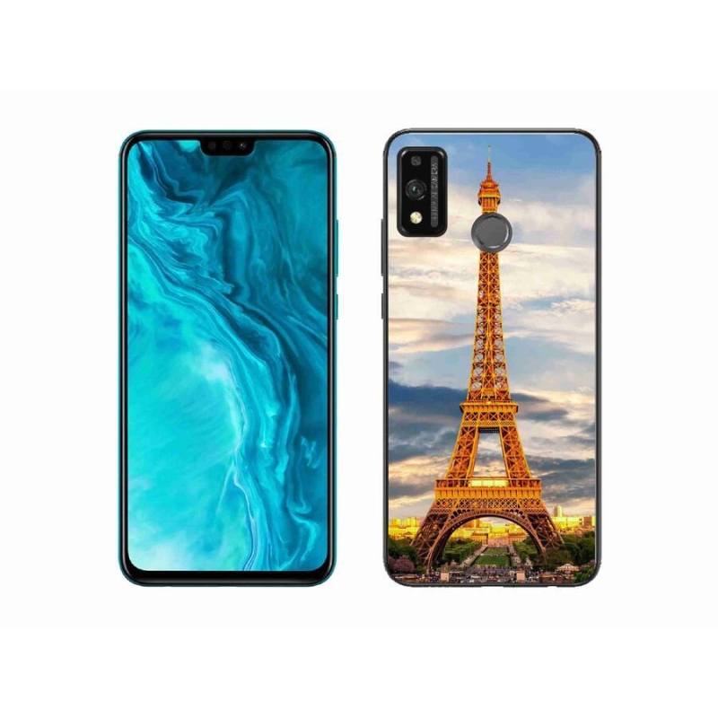 Gél tok mmCase a Honor 9X Lite készülékhez - eiffel torony 3