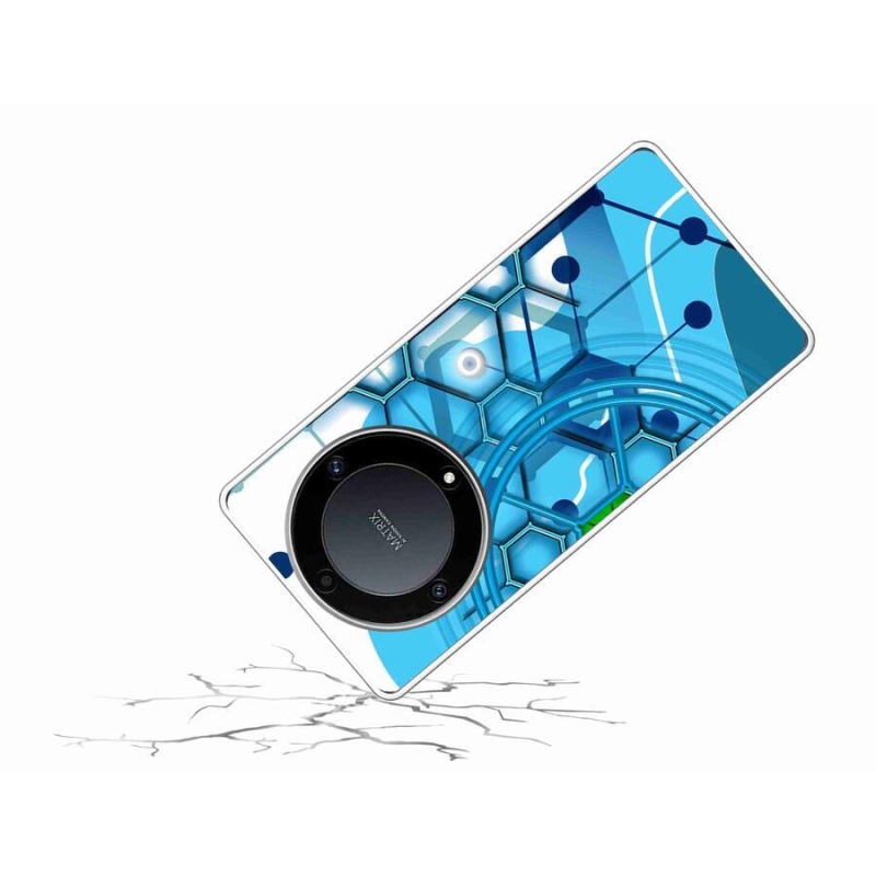 Gél tok mmCase a Honor Magic 5 Lite 5G számára - absztrakt minta 2