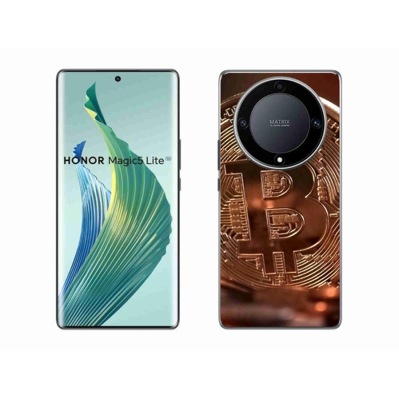 Gél tok mmCase a Honor Magic 5 Lite 5G számára - bitcoin
