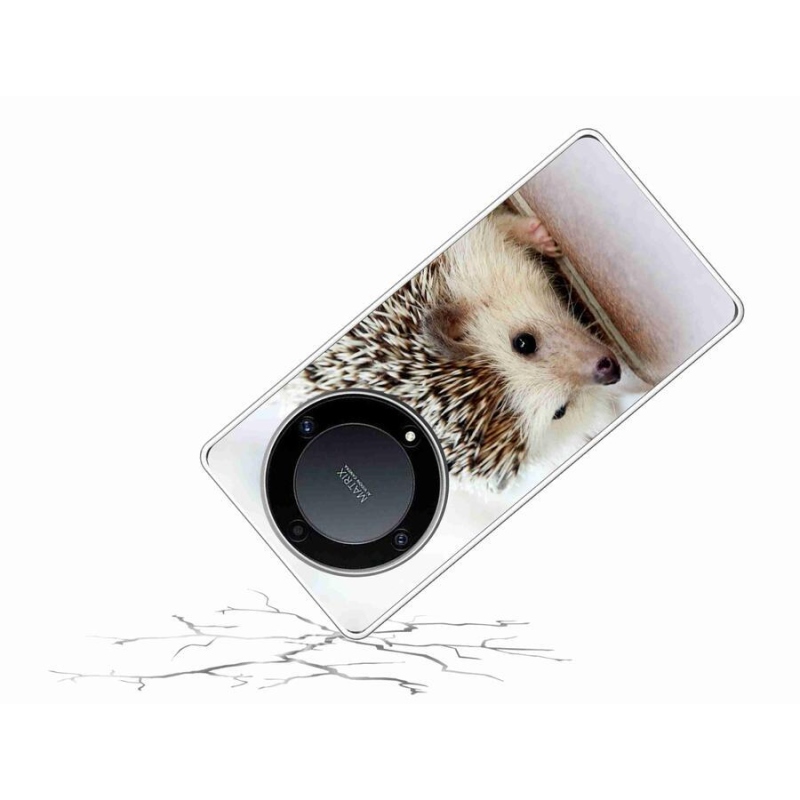 Gél tok mmCase a Honor Magic 5 Lite 5G számára - süni