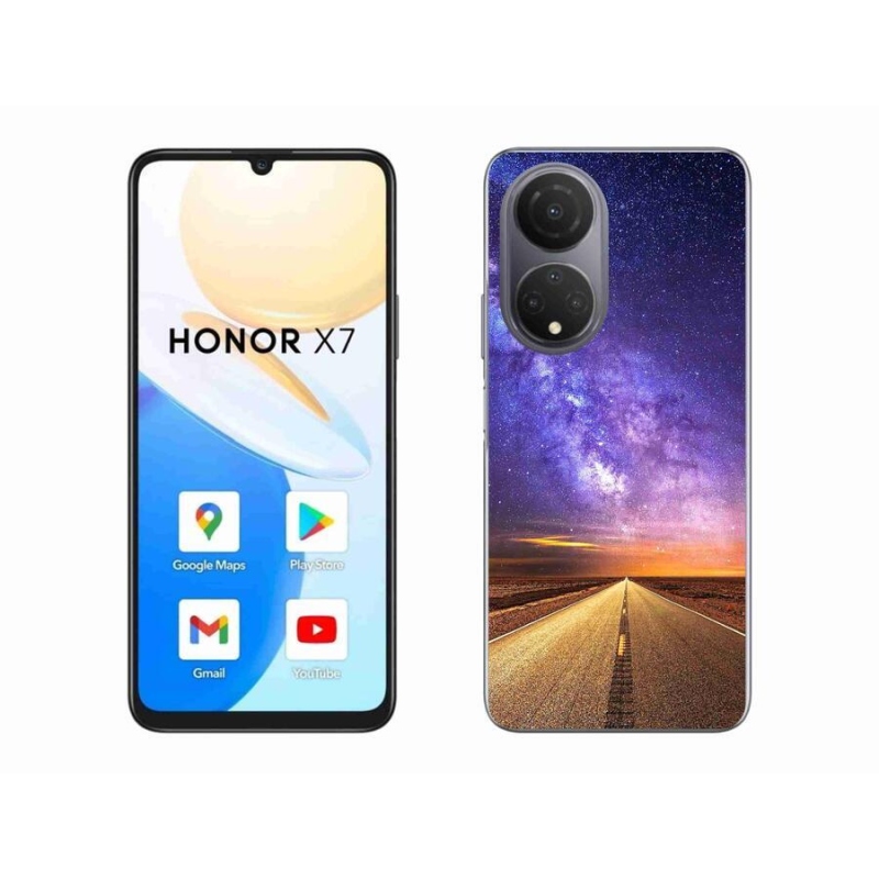 Gél tok mmCase a Honor X7 számára - Amerikai út
