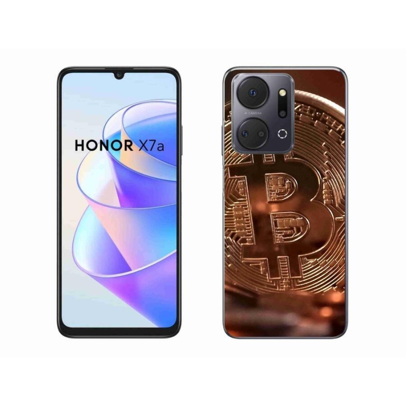 Gél tok mmCase a Honor X7a számára - bitcoin