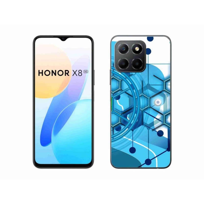 Gél tok mmCase a Honor X8 5G/Honor 70 Lite 5G számára - absztrakt minta 2