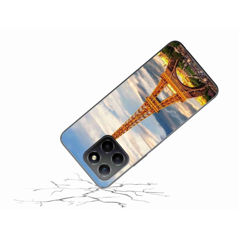 Gél tok mmCase a Honor X8 5G/Honor 70 Lite 5G számára - eiffel torony 3