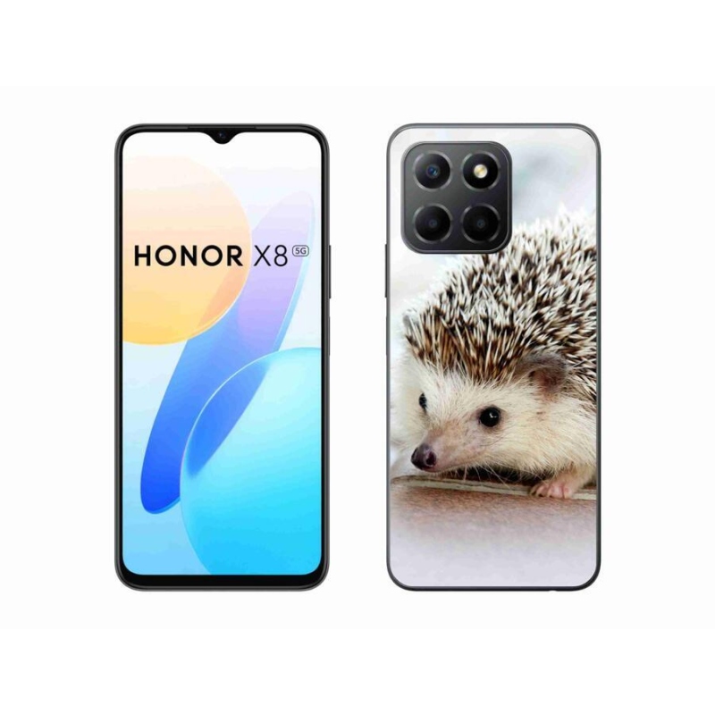 Gél tok mmCase a Honor X8 5G/Honor 70 Lite 5G számára - süni