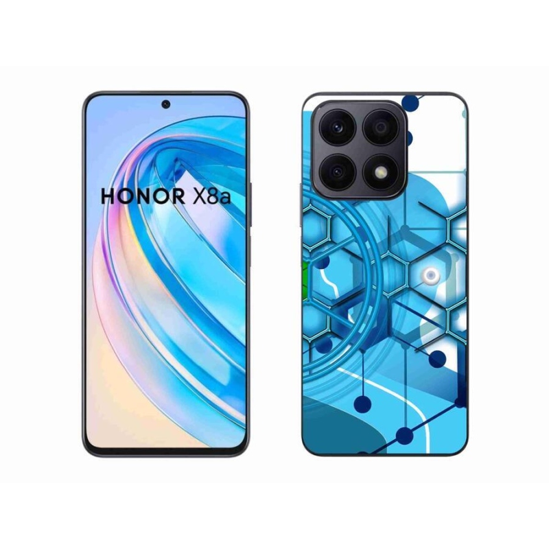 Gél tok mmCase a Honor X8a számára - absztrakt minta 2