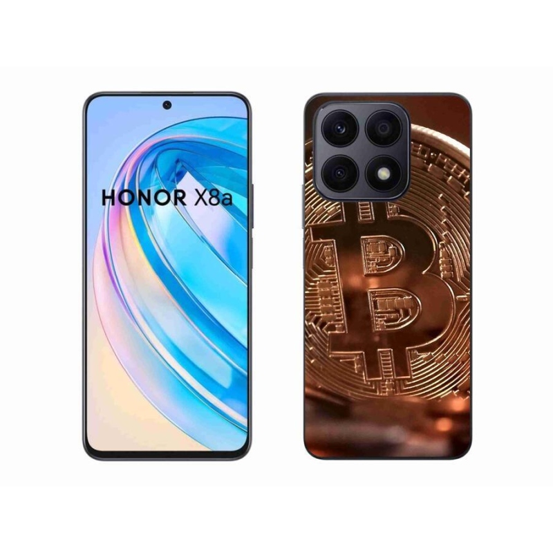 Gél tok mmCase a Honor X8a számára - bitcoin