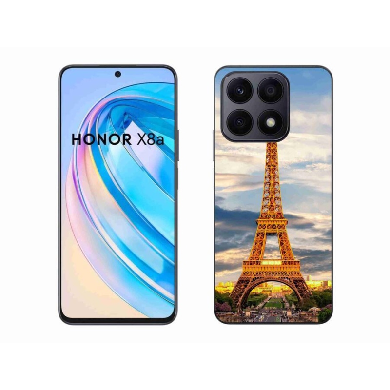 Gél tok mmCase a Honor X8a számára - eiffel torony 3