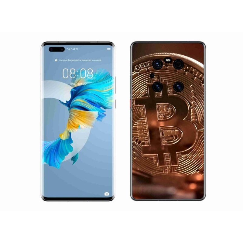 Gél tok mmCase a Huawei Mate 40 Pro számára - bitcoin