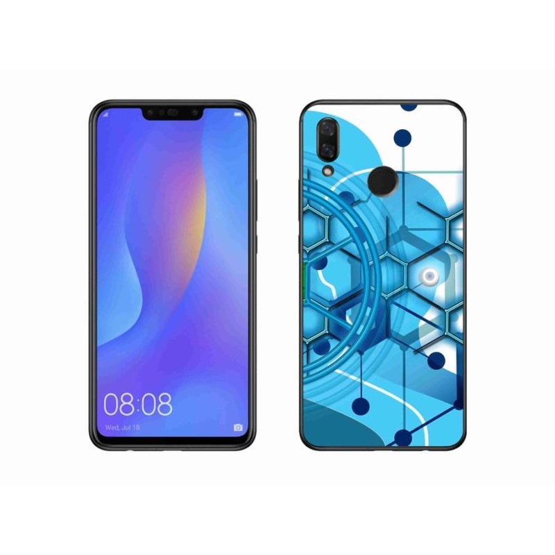 Gél tok mmCase a Huawei Nova 3i készülékhez - absztrakt minta 2