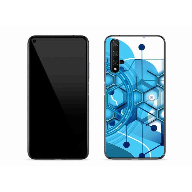 Gél tok mmCase a Huawei Nova 5T-hez - absztrakt minta 2