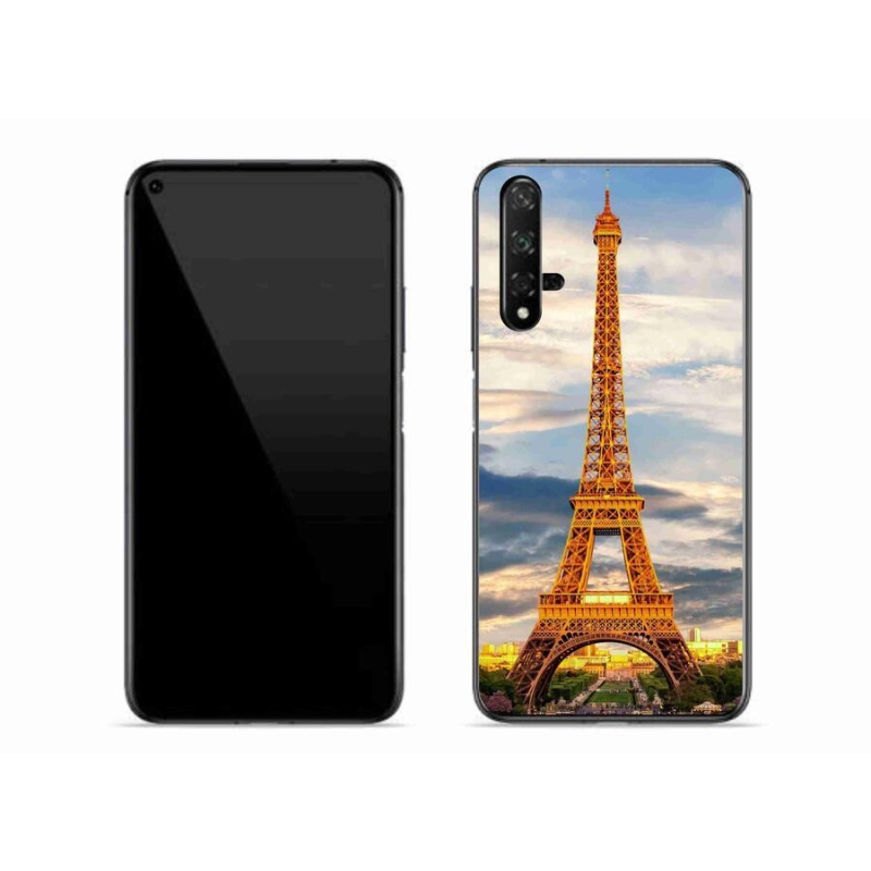 Gél tok mmCase a Huawei Nova 5T számára - eiffel torony 3