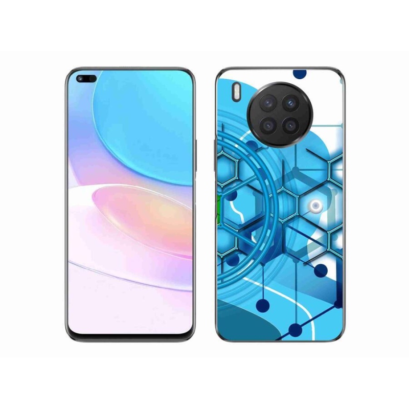 Gél tok mmCase a Huawei Nova 8i számára - absztrakt minta 2