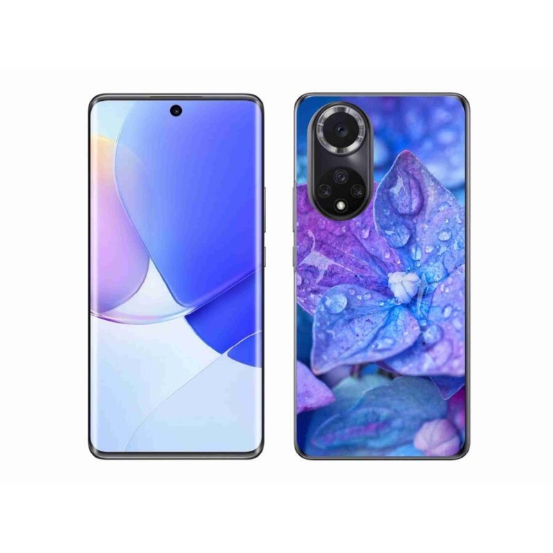 Gél tok mmCase a Huawei Nova 9 készülékhez - lila virág