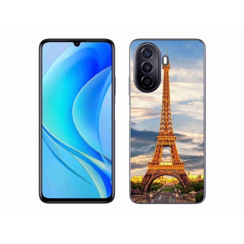Gél tok mmCase a Huawei Nova Y70 készülékhez - eiffel torony 3