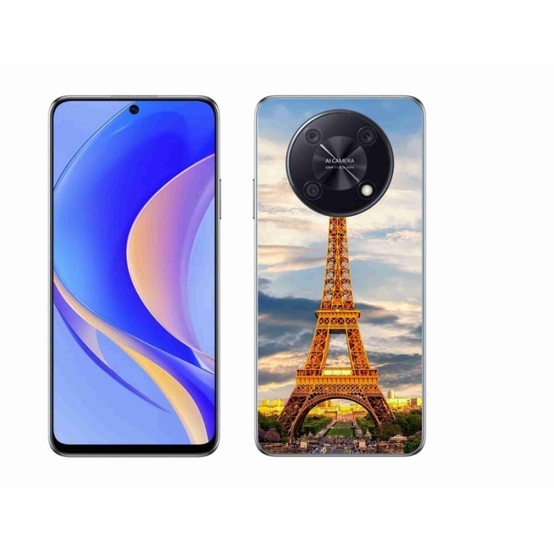 Gél tok mmCase a Huawei Nova Y90 készülékhez - eiffel torony 3