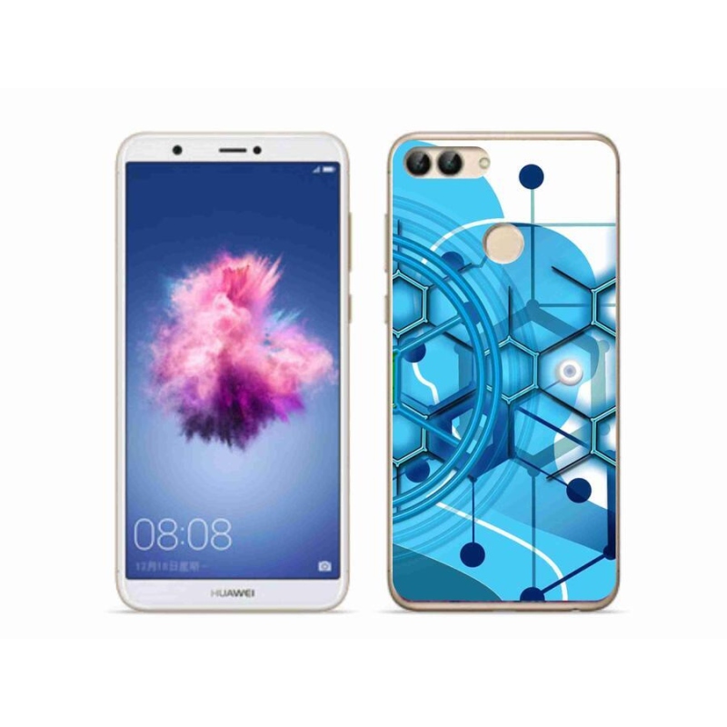 Gél tok mmCase a Huawei P Smarthoz - absztrakt minta 2