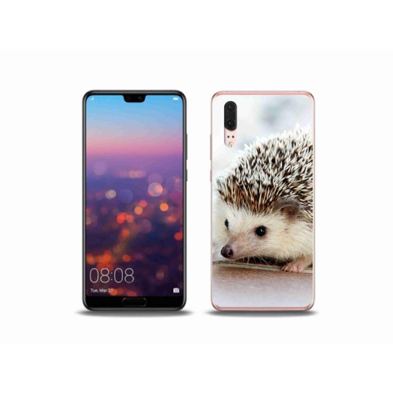 Gél tok mmCase a Huawei P20 készülékhez - süni