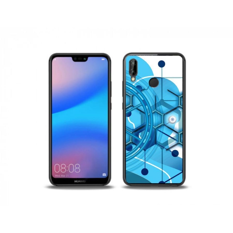 Gél tok mmCase a Huawei P20 Lite készülékhez - absztrakt minta 2