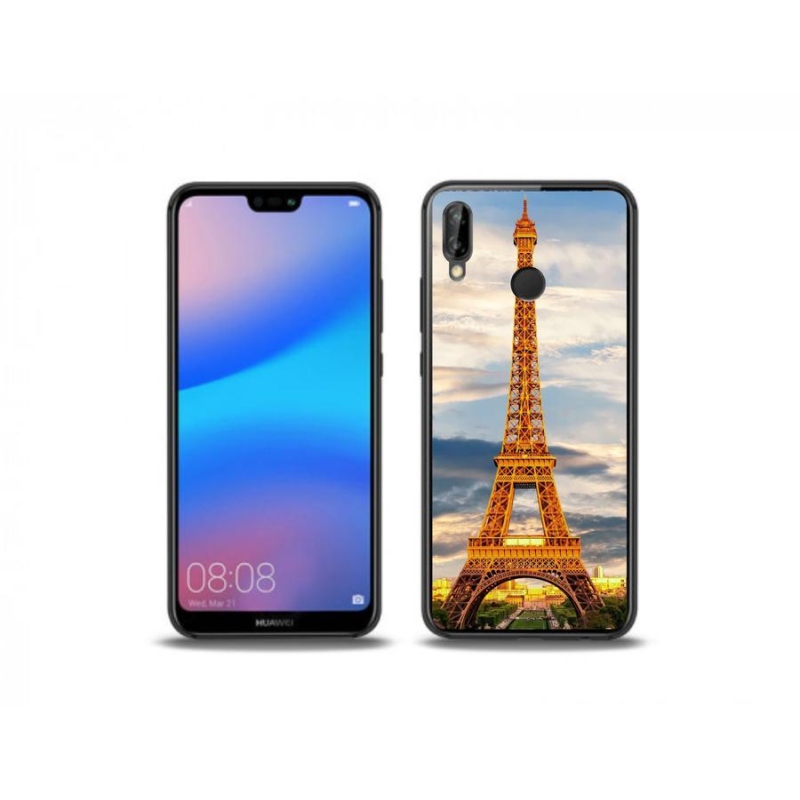 Gél tok mmCase a Huawei P20 Lite készülékhez - eiffel torony 3