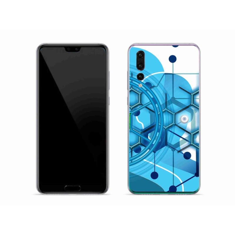 Gél tok mmCase a Huawei P20 Pro készülékhez - absztrakt minta 2