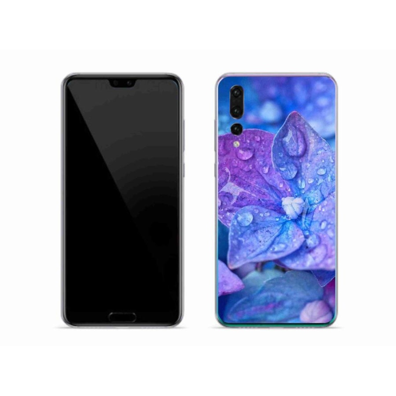 Gél tok mmCase a Huawei P20 Pro készülékhez - lila virág
