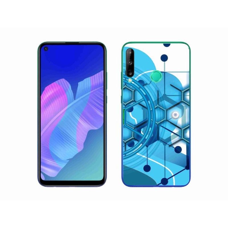 Gél tok mmCase a Huawei P40 Lite E számára - absztrakt minta 2