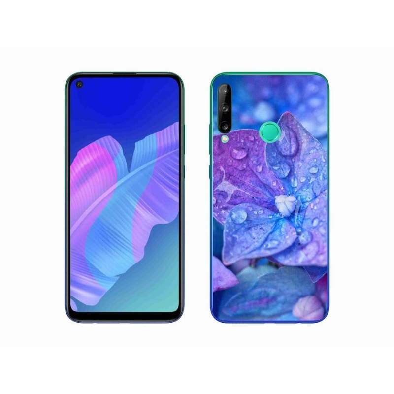 Gél tok mmCase a Huawei P40 Lite E számára - lila virág