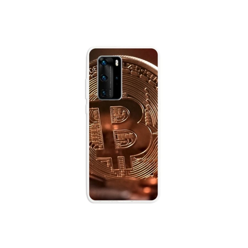 Gél tok mmCase a Huawei P40 Pro számára - Bitcoin
