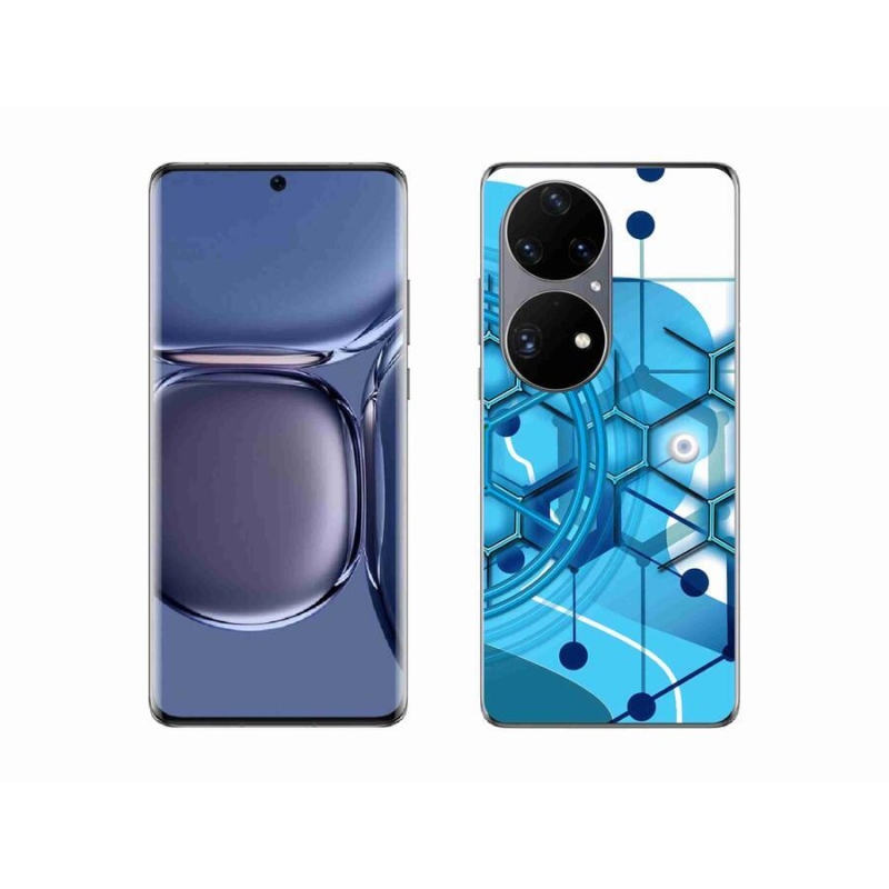 Gél tok mmCase a Huawei P50 Pro készülékhez - absztrakt minta 2