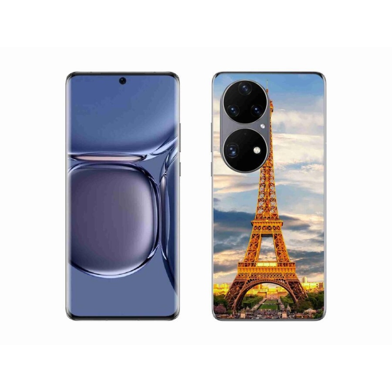 Gél tok mmCase a Huawei P50 Pro számára - eiffel torony 3