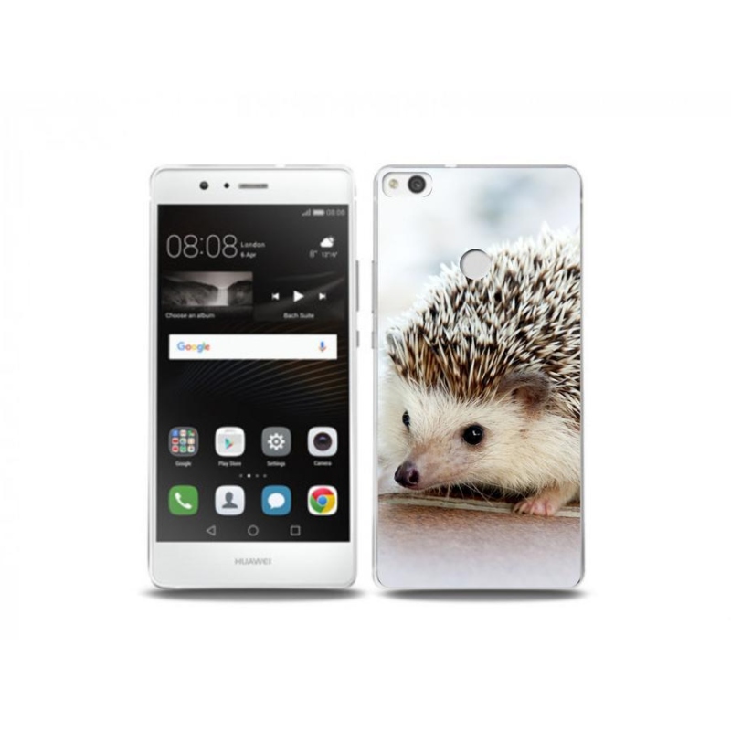 Gél tok mmCase a Huawei P9 Lite (2017) számára - süni