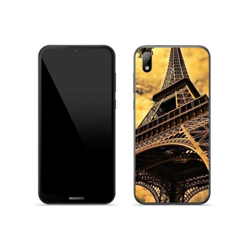 Gél tok mmCase a Huawei Y5 (2019) - eiffel-torony számára