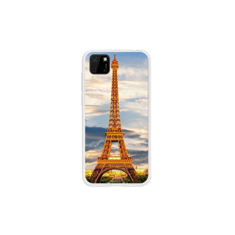 Gél tok mmCase a Huawei Y5p számára - eiffel torony 3