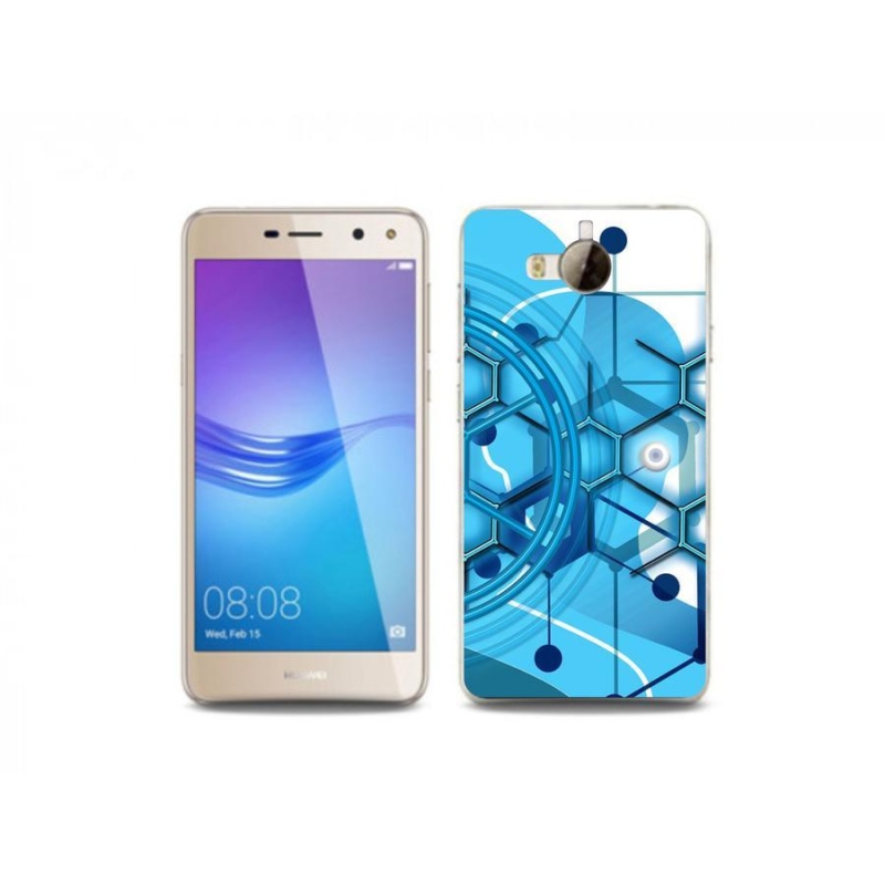 Gél tok mmCase a Huawei Y6 (2017) - absztrakt minta 2