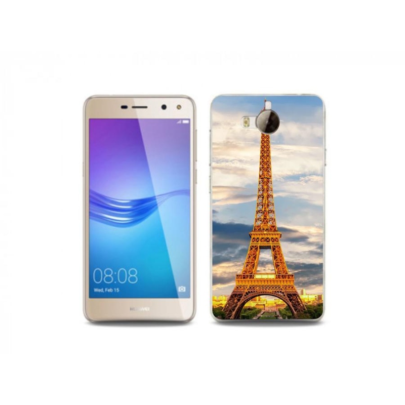 Gél tok mmCase a Huawei Y6 (2017) - eiffel torony 3