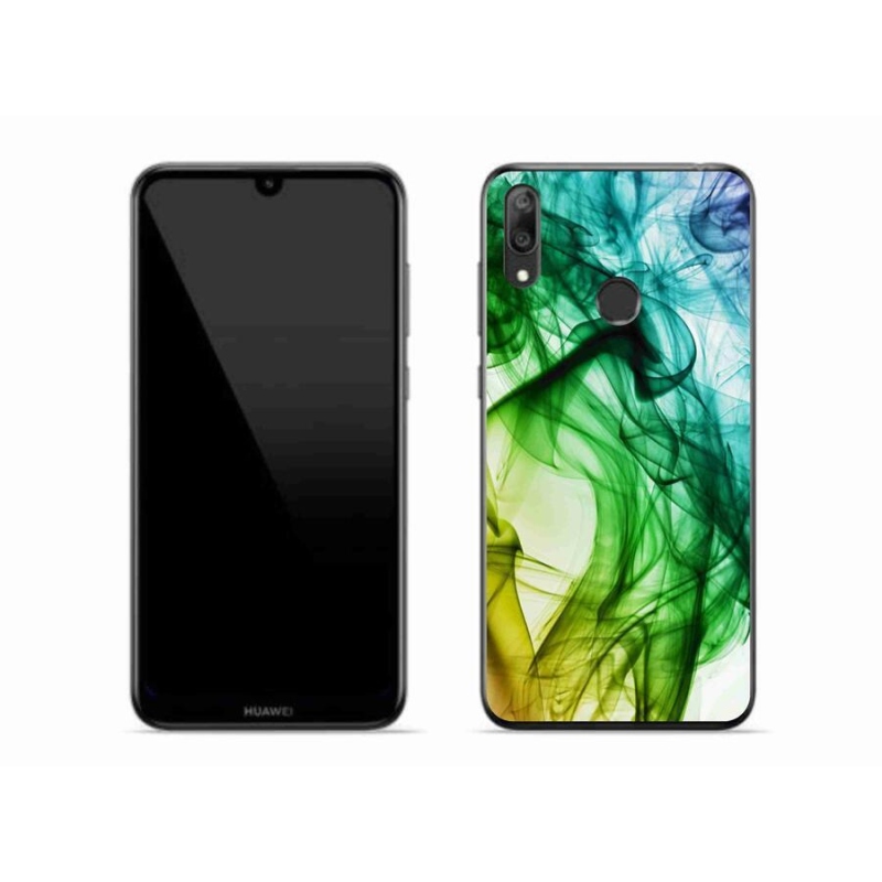 Gél tok mmCase a Huawei Y7 (2019) számára - absztrakt minta 3