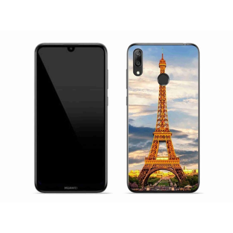Gél tok mmCase a Huawei Y7 (2019) - eiffel torony 3