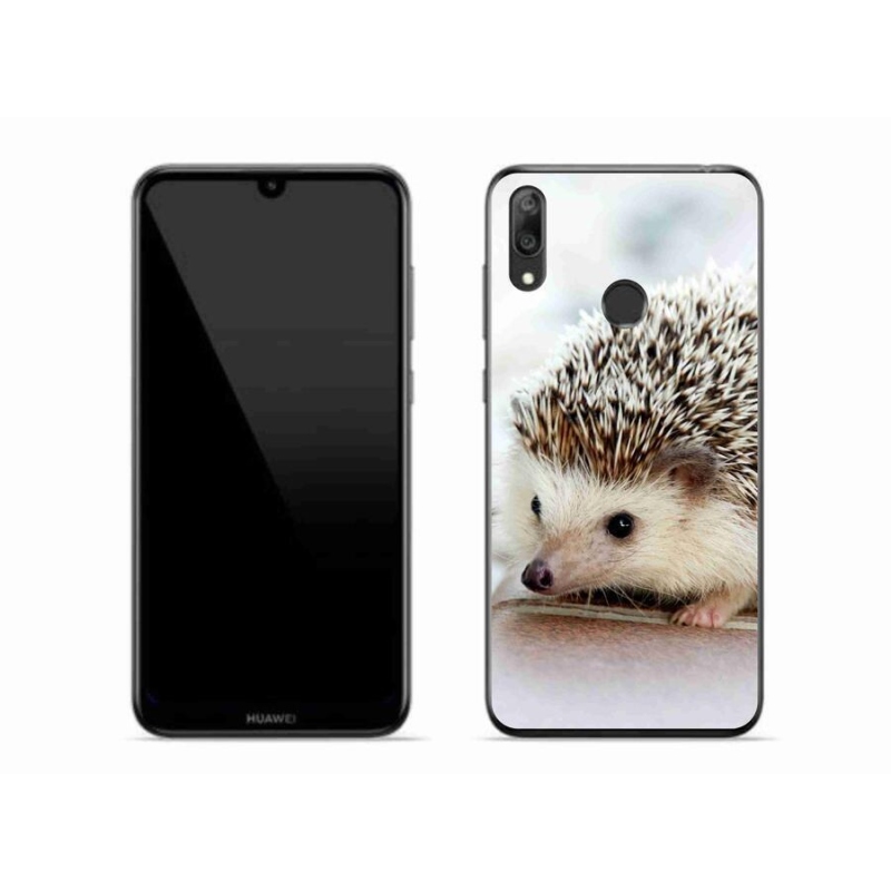 Gél tok mmCase a Huawei Y7 (2019) számára - süni