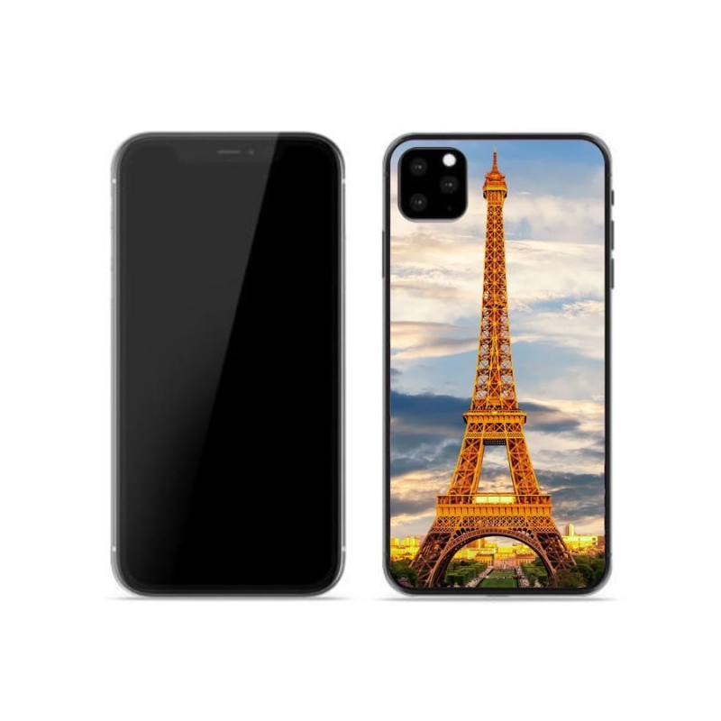 Gél tok mmCase iPhone 11 Pro készülékhez - eiffel-torony 3