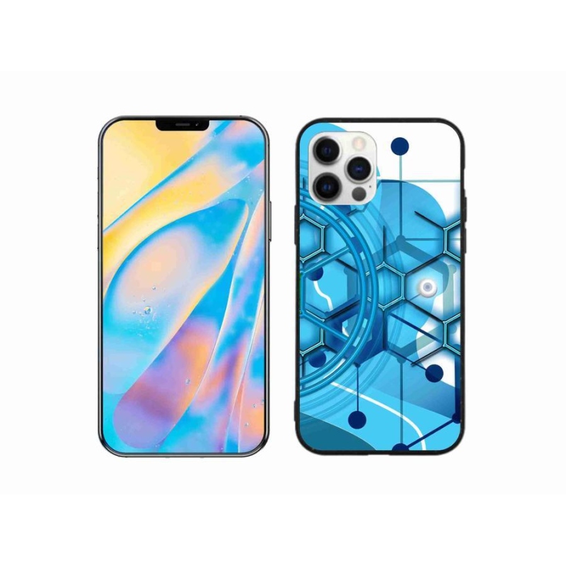 Gél tok mmCase iPhone 12 készülékhez - absztrakt minta 2