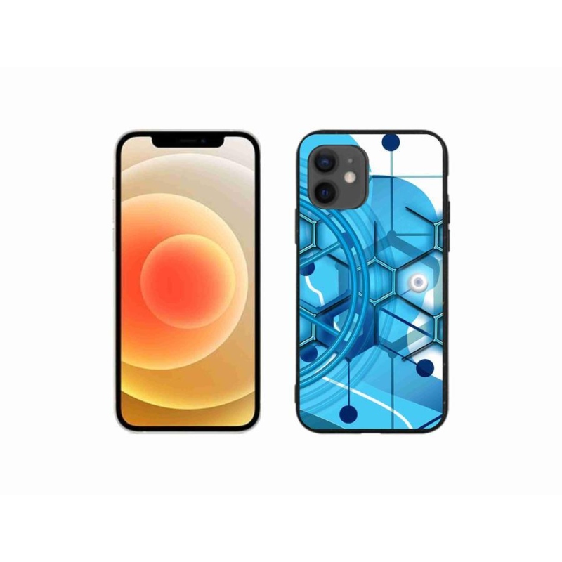 Gél tok mmCase iPhone 12 mini készülékhez - absztrakt minta 2