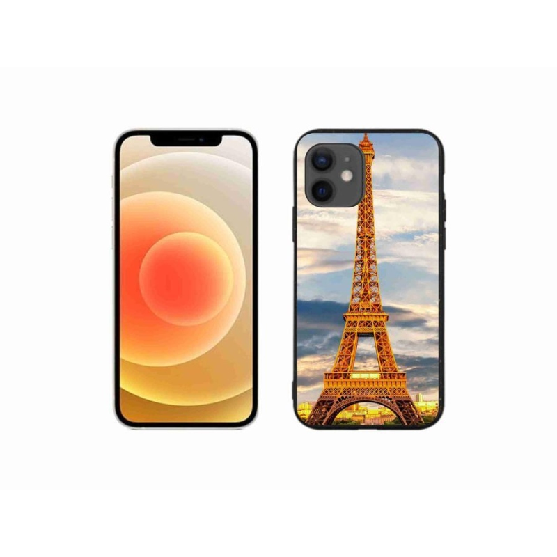 Gél tok mmCase iPhone 12 mini készülékhez - eiffel torony 3