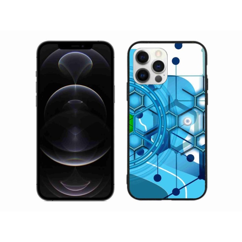 Gél tok mmCase iPhone 12 Pro Max készülékhez - absztrakt minta 2