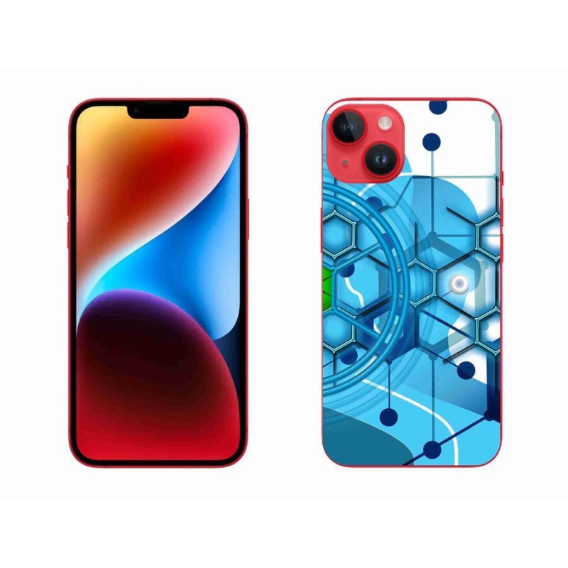 Gél tok mmCase iPhone 14 Plus készülékhez - absztrakt minta 2